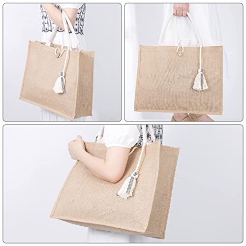 Itgowisa Waterproof Straw Beach Bag for Women Summer Vacation Pool Gift