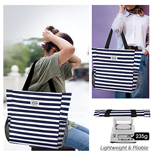 Buringer Large Waterproof Beach Bag for Women
| Buringer Sandproof Tote Bag with Zipper and Pockets
| Buringer Pool Bag