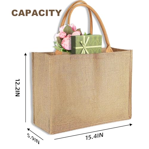 Ayearparty 12pcs Reusable Tote Bags for Women Beach Shopping Gifts
Ayearparty 12pcs Handle Tote Bags for Bridesmaid Wedd