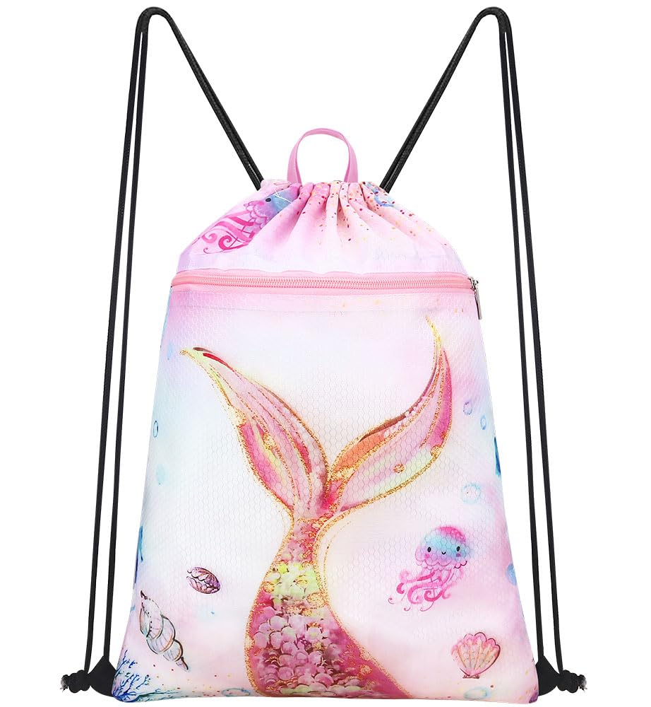 Luchike Waterproof Drawstring Backpack for Kids - Girls Beach and Travel Bag
| Luchike Girls Waterproof Swim and Travel