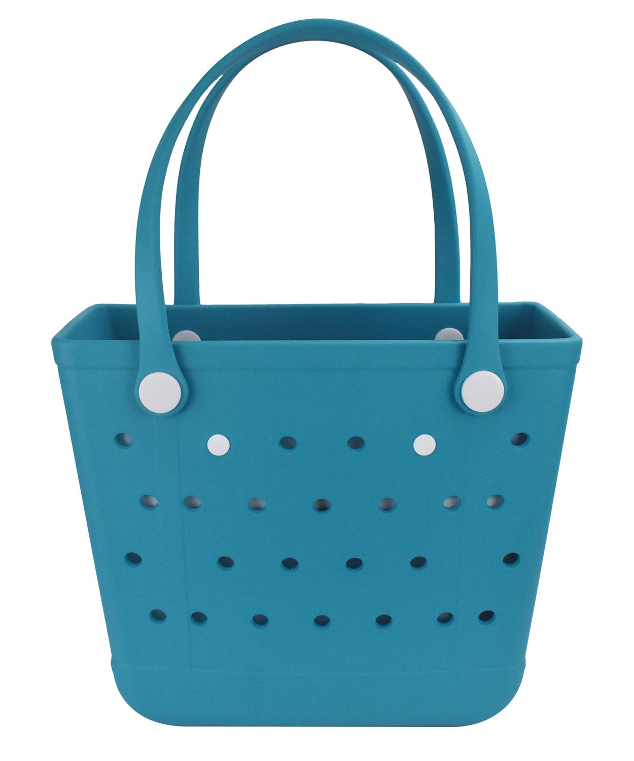 Addoklm Lightweight Rubber Beach Bag for Waterproof, Durable Open Handbag for Boat Pool Sports